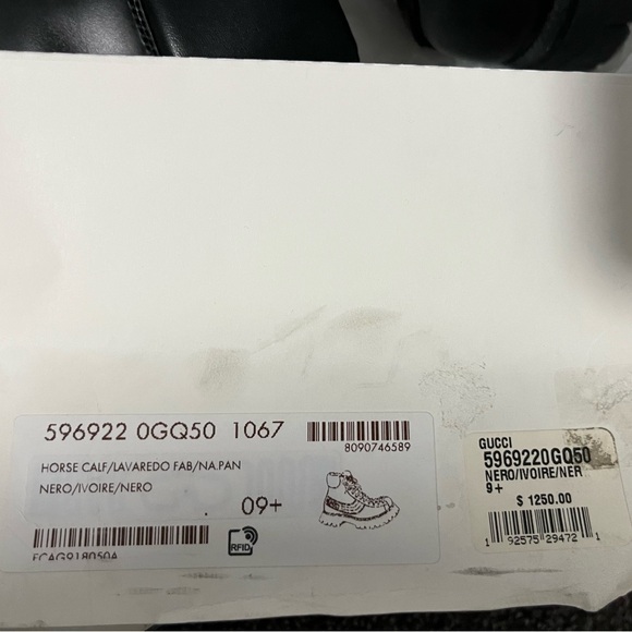 GUCCI MENS BOOTS - Picture 4 of 4